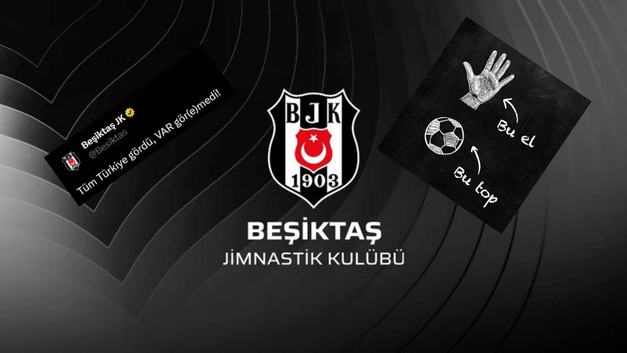 Galatasaray - Samsunspor maçı sonrası bir tepki de Beşiktaş'tan geldi!