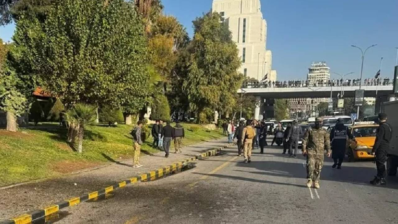 Suriye’nin başkenti Şam'da patlama: Bölge kapatıldı