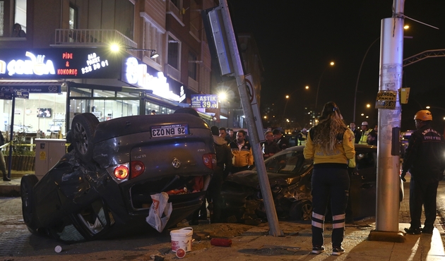 Ankara'da otomobile pompalı tüfekle saldırı: 1 ölü, 5 yaralı