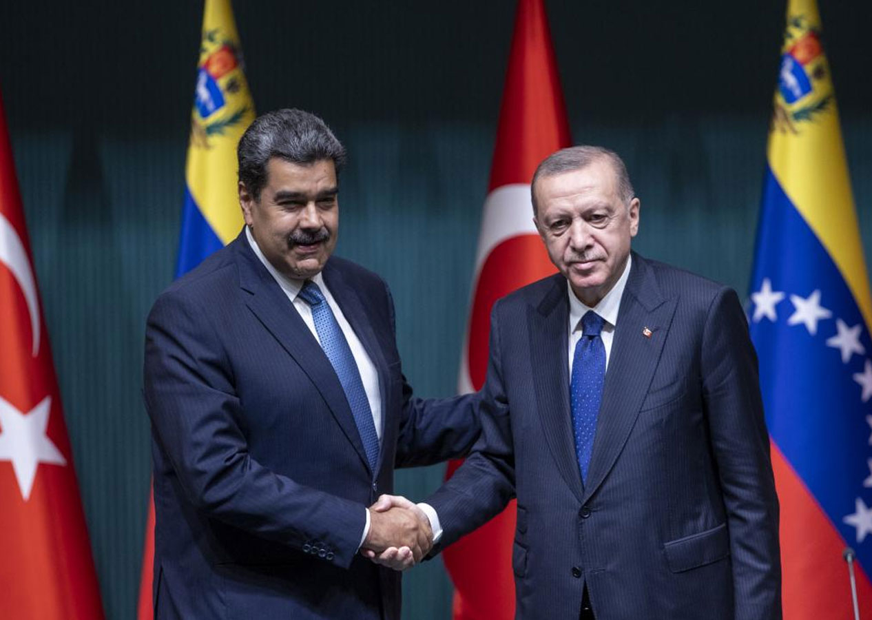 Cumhurbaşkanı Erdoğan Venezuelalı mevkidaşı Maduro ile görüştü