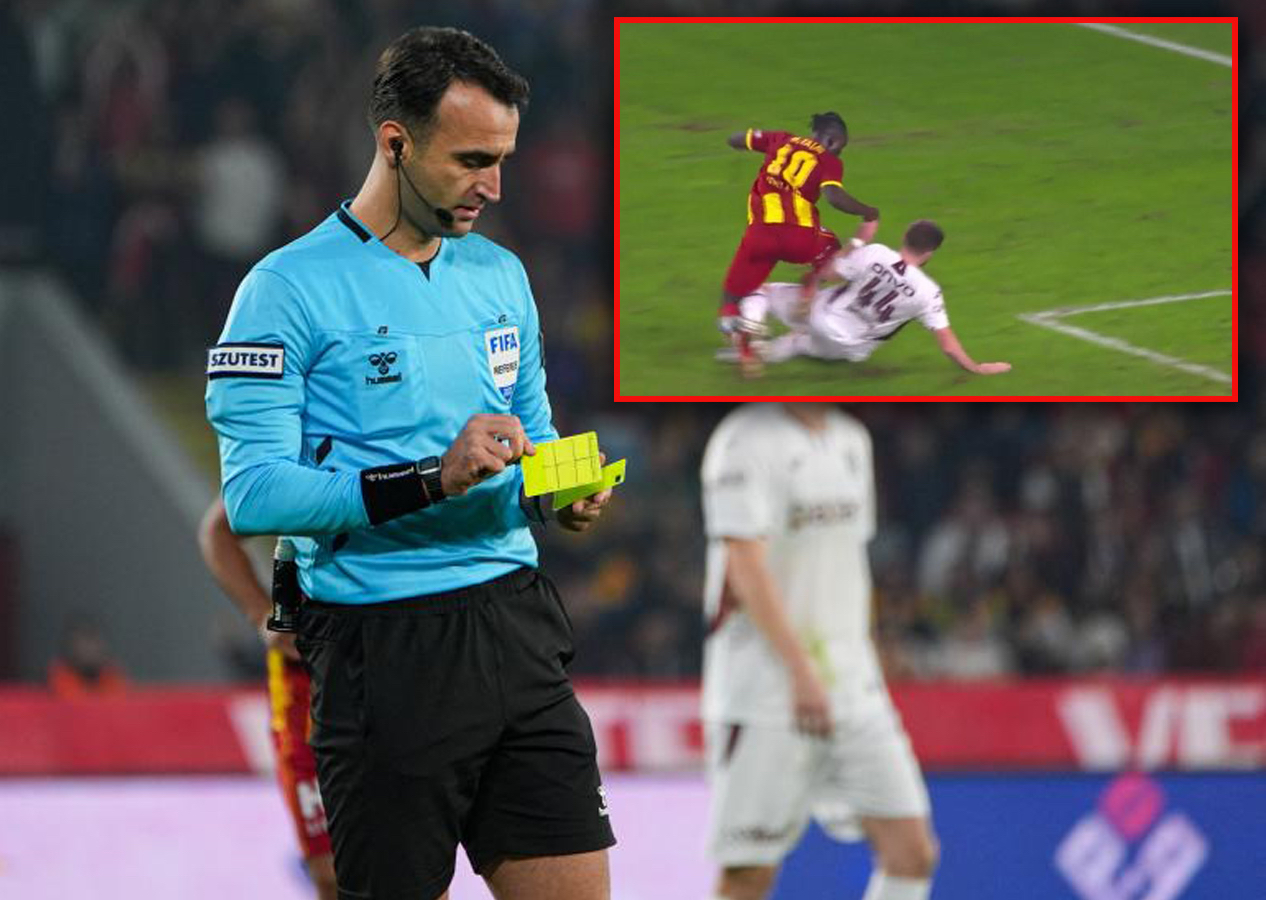 Hakem Göztepe'yi katletmiş! Trabzonspor aleyhine penaltı ve kırmızı kart verilmedi! İşte hakem yorumcularının tespitleri