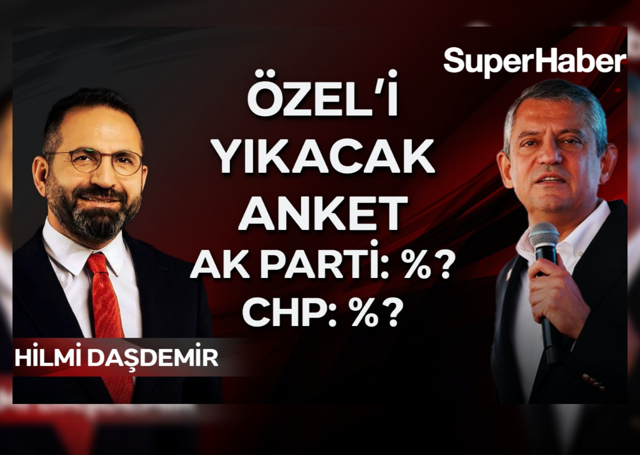 Son seçim anketi SuperHaber'de! "Bugün bir genel seçim olsa oyunuzu hangi partiye verirsiniz?" AK Parti ile CHP arasındaki fark açılıyor...