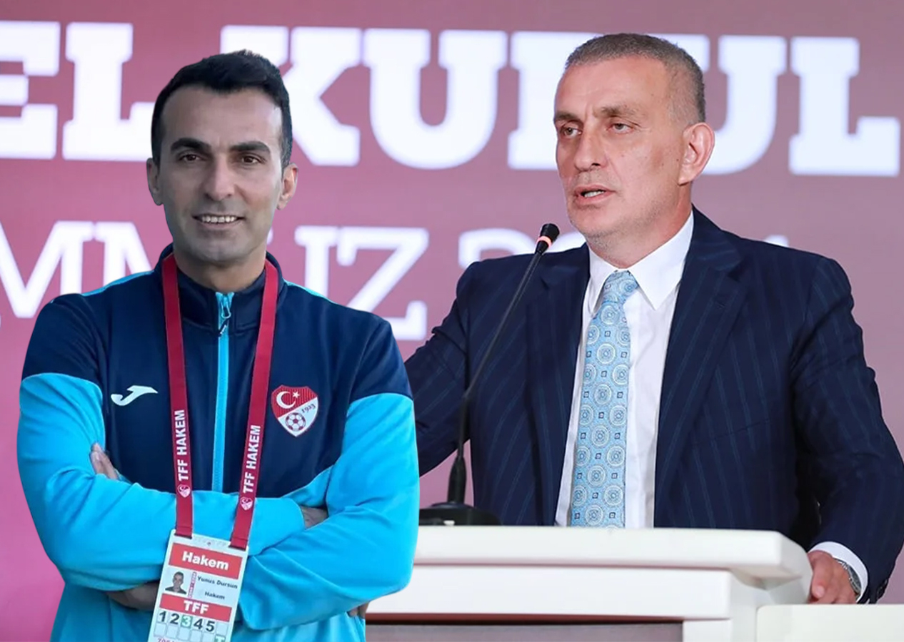 Men cezası alan hakem Yunus Dursun'dan Hacıosmanoğlu'na ağır sözler