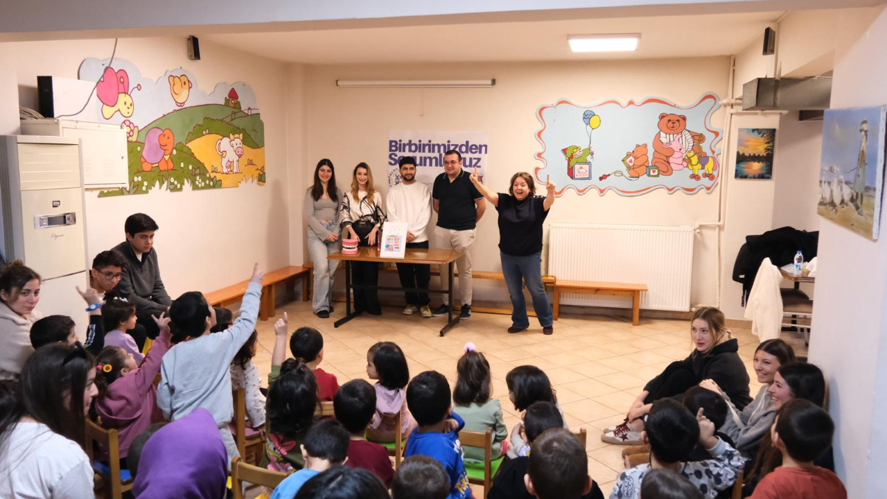 Sainte Pulchérie Fransız Lisesi'nin geçleri birbirimizden sorumluyuz dedi, çocuklara unutulmaz bir gün yaşattı