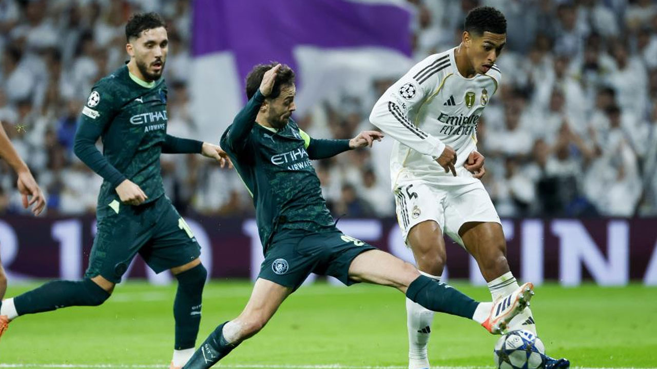 Manchester City, Real Madrid'i Santiago Bernabeu'da 2-1 yendi