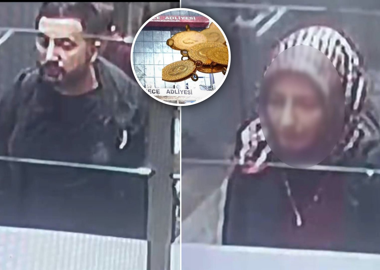 Adliyeden 25 kilo altın çalan Erdal Timurtaş ve eşinin kaçış görüntüleri ortaya çıktı! Sabiha Gökçen'deki rahat tavırları dikkat çekti...