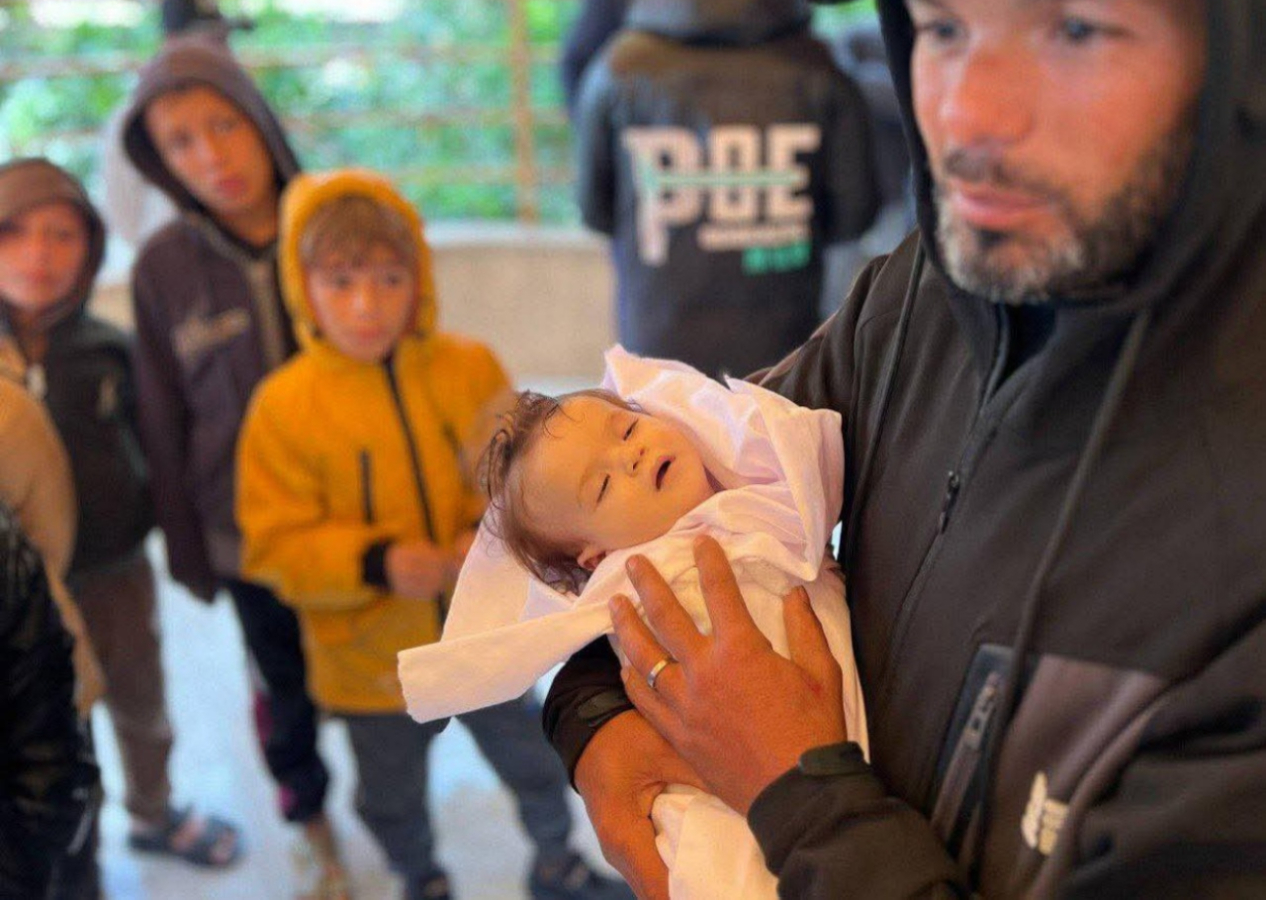 Dünyanın utancı: Gazze'de bebek soğuktan öldü! Çadırları su bastı, 6 aylık bebek donarak can verdi...