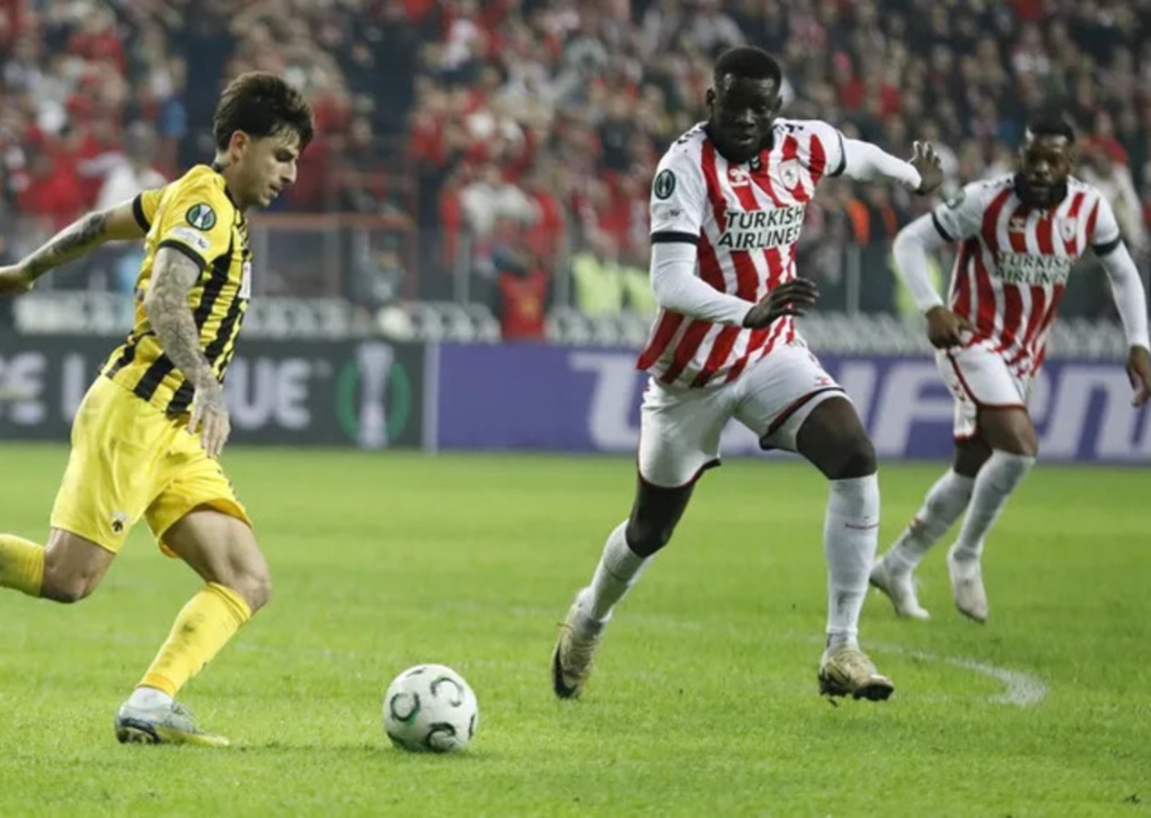 Samsunspor skoru koruyamadı, Avrupa'da bu sezon ilk kez yıkıldı (Samsunspor 1 - 2 AEK | Maçın özeti)