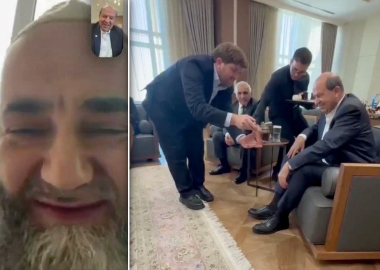 Kıbrıs'ta dua krizi! Eski KKTC Cumhurbaşkanı Ersin Tatar inkar etti, Cübbeli Ahmet görüşme görüntülerini yayınladı!
