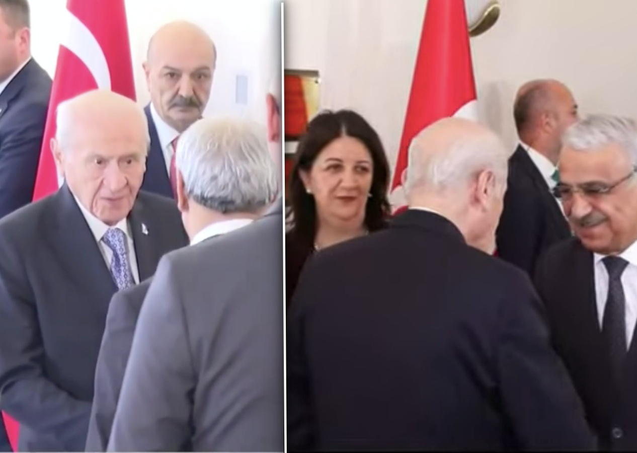 Bahçeli, DEM heyetini kapıda karşıladı! Terörsüz Türkiye sürecinin kritik görüşmesi sonrası ilk açıklama: 2. aşamaya geçildi!