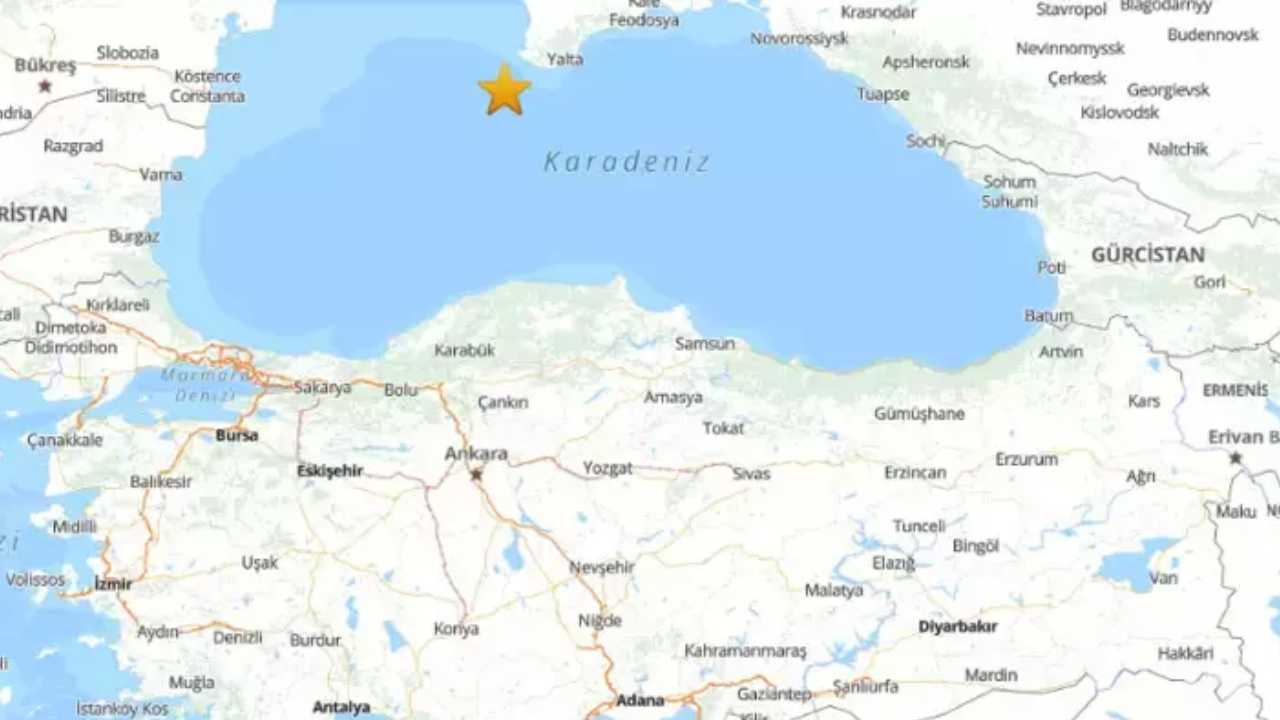 Karadeniz’de korkutan deprem! 4,1'le sallandı!