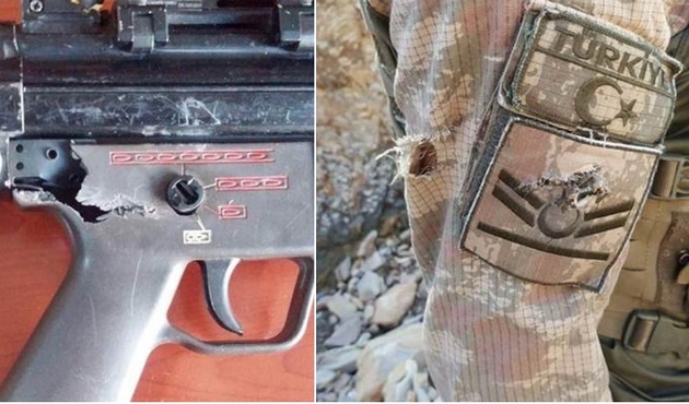 İşte Tunceli'deki çatışmanın izleri...