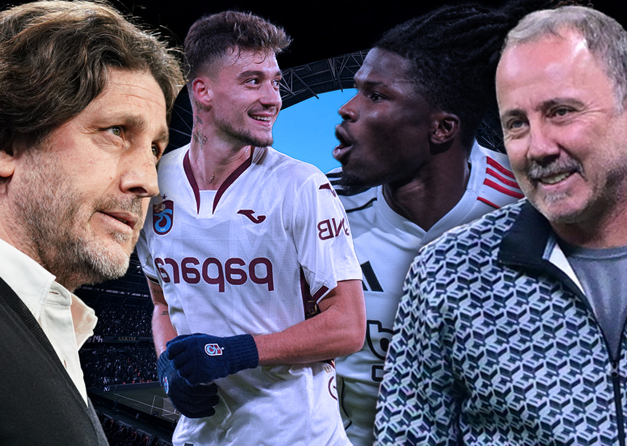 Süper Lig'de dev maç: Trabzonspor - Beşiktaş maçında ilk 11'ler belli oldu! Fatih Tekke mi, Sergen Yalçın mı?