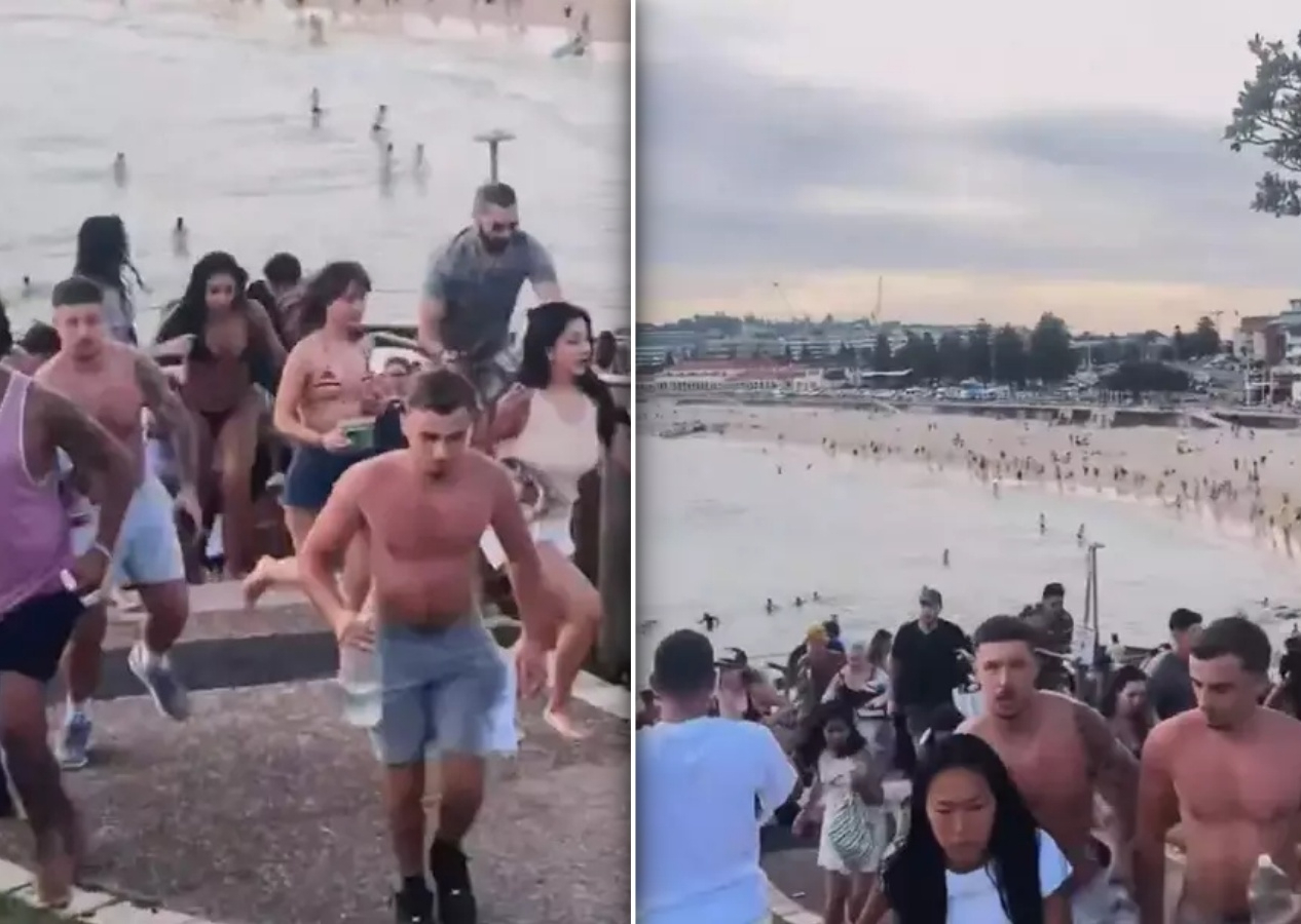 Sidney Bondi plajında silahlı saldırı! Avustralya paniğe sürüklendi... 2 gözaltı, başbakandan acil uyarı! Dehşet anları kamerada...