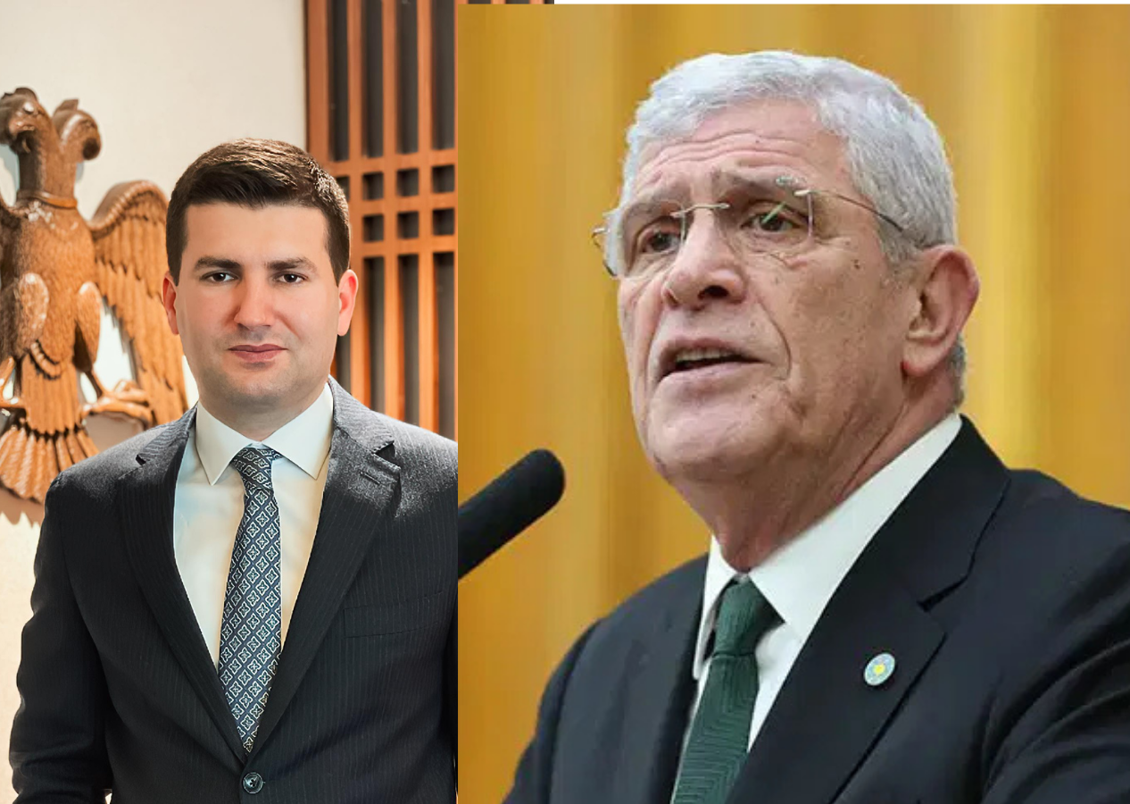 Ülkü Ocakları Başkanı Ahmet Yıldırım'dan Müsavat Dervişoğlu'na sert sözler: "Sınırını aşma dansöz"