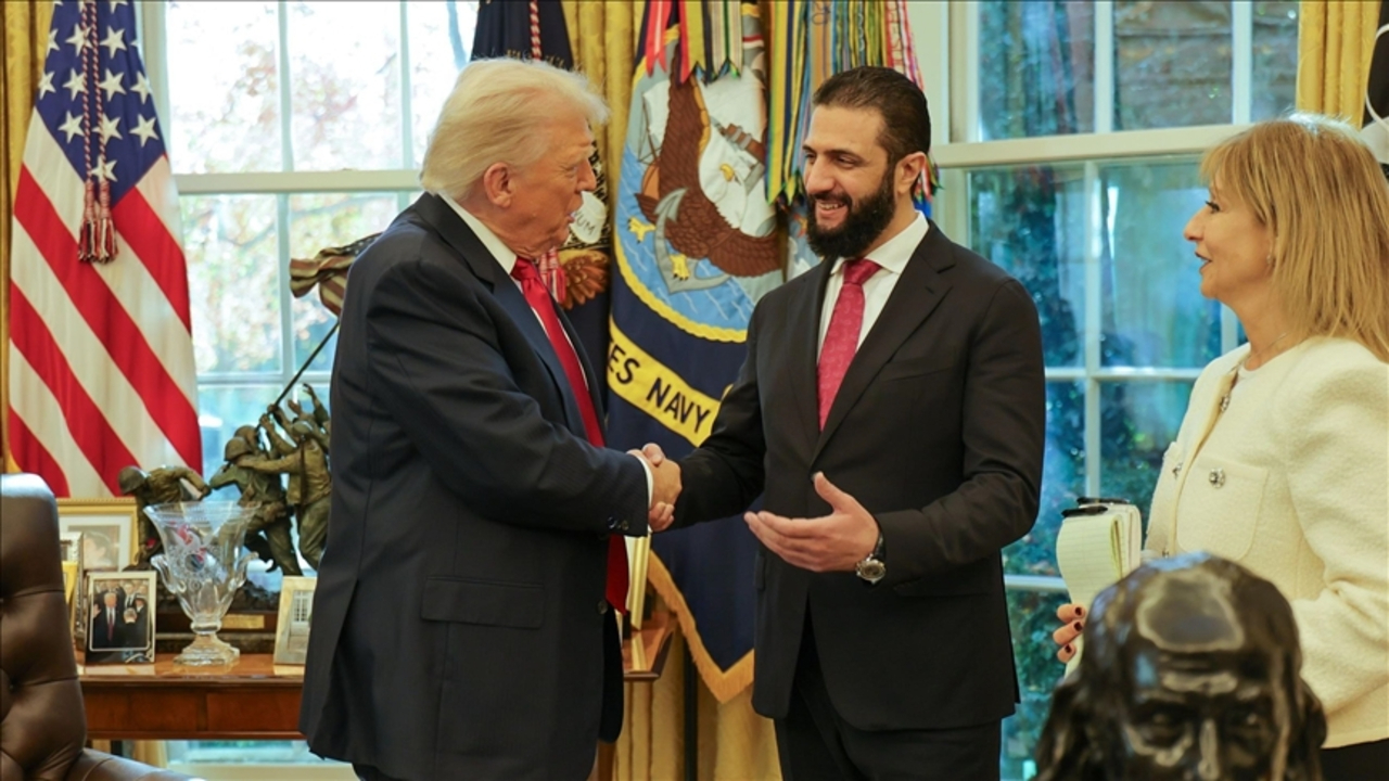 Suriye Cumhurbaşkanı Ahmed Şara'dan ABD Başkanı Donald Trump’a taziye mesajı