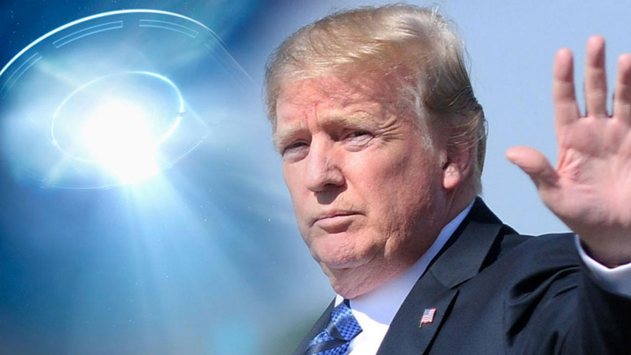 Trump uzaylı istihbaratı topluyor!