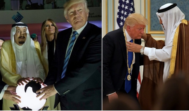 Suudi Arabistan Kralı Selman, gözaltı dalgası sonrası ABD Başkanı Trump ile görüştü