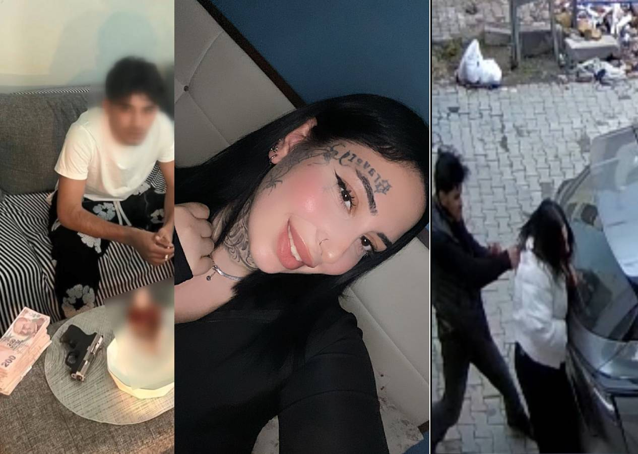 Uzaklaştırma kararına rağmen dehşet saçtı! Sokak ortasında kadını darp edip silah çekti: Genç kadının canını zor kurtardı