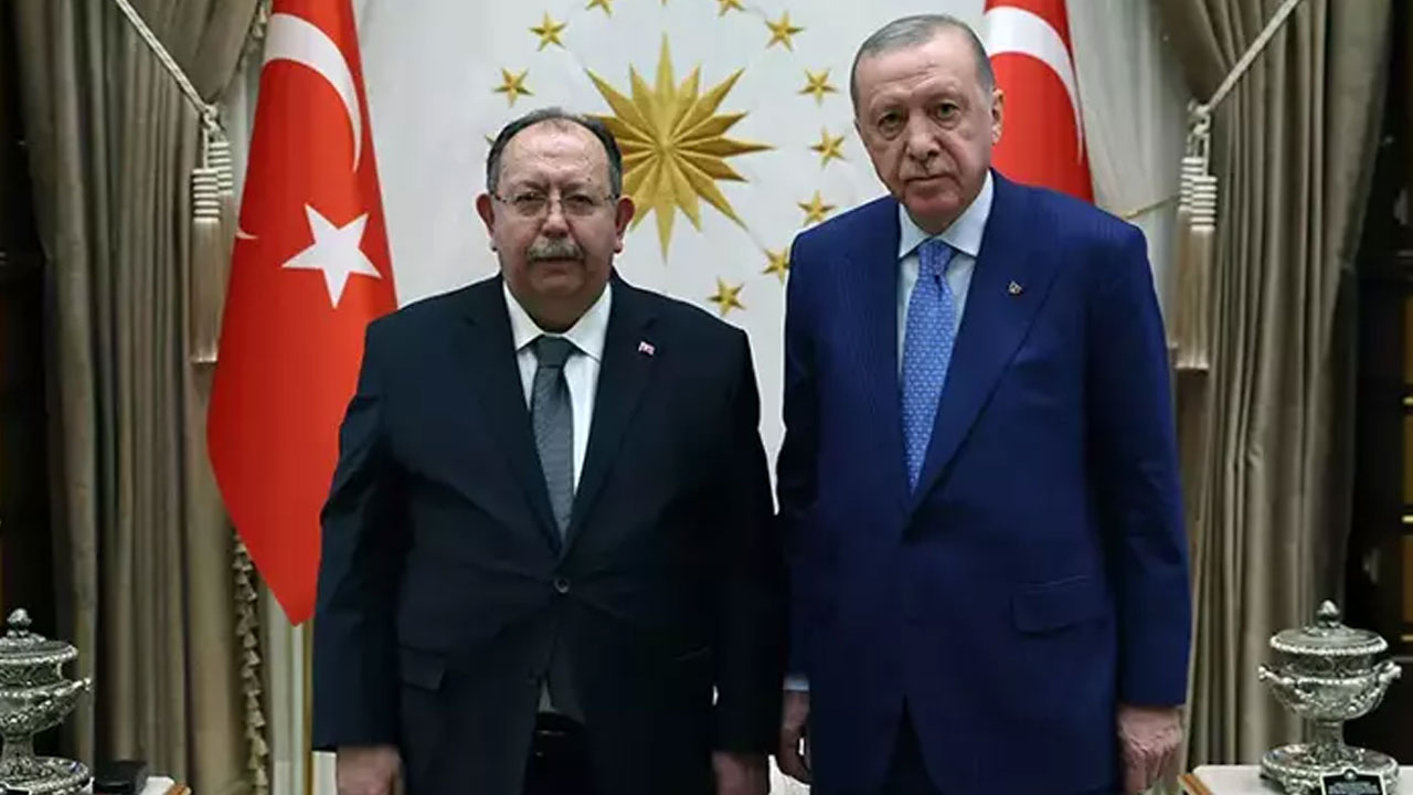 Cumhurbaşkanı Erdoğan, YSK Başkanı Yener'i kabul etti