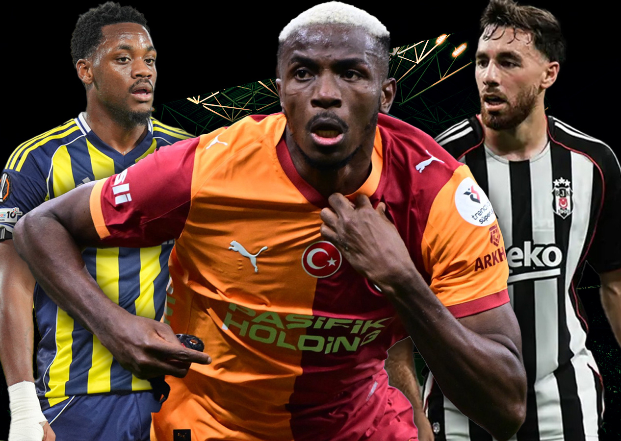 Süper Lig'in en değerli 11'i belli oldu! Galatasaray listeye damga vurdu: 298 milyon euroluk kadro