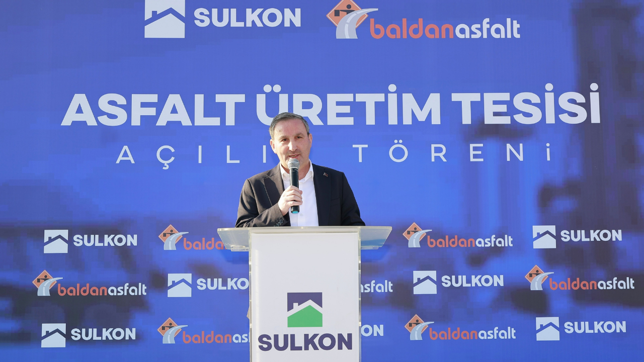 Sultanbeyli'de asfalt üretim tesisi açıldı