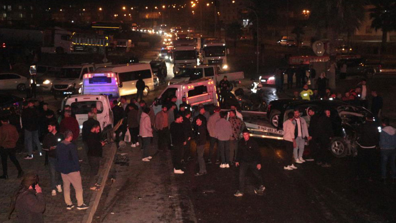 Freni boşalan vinç dehşet saçtı: Çok sayıda yaralı var