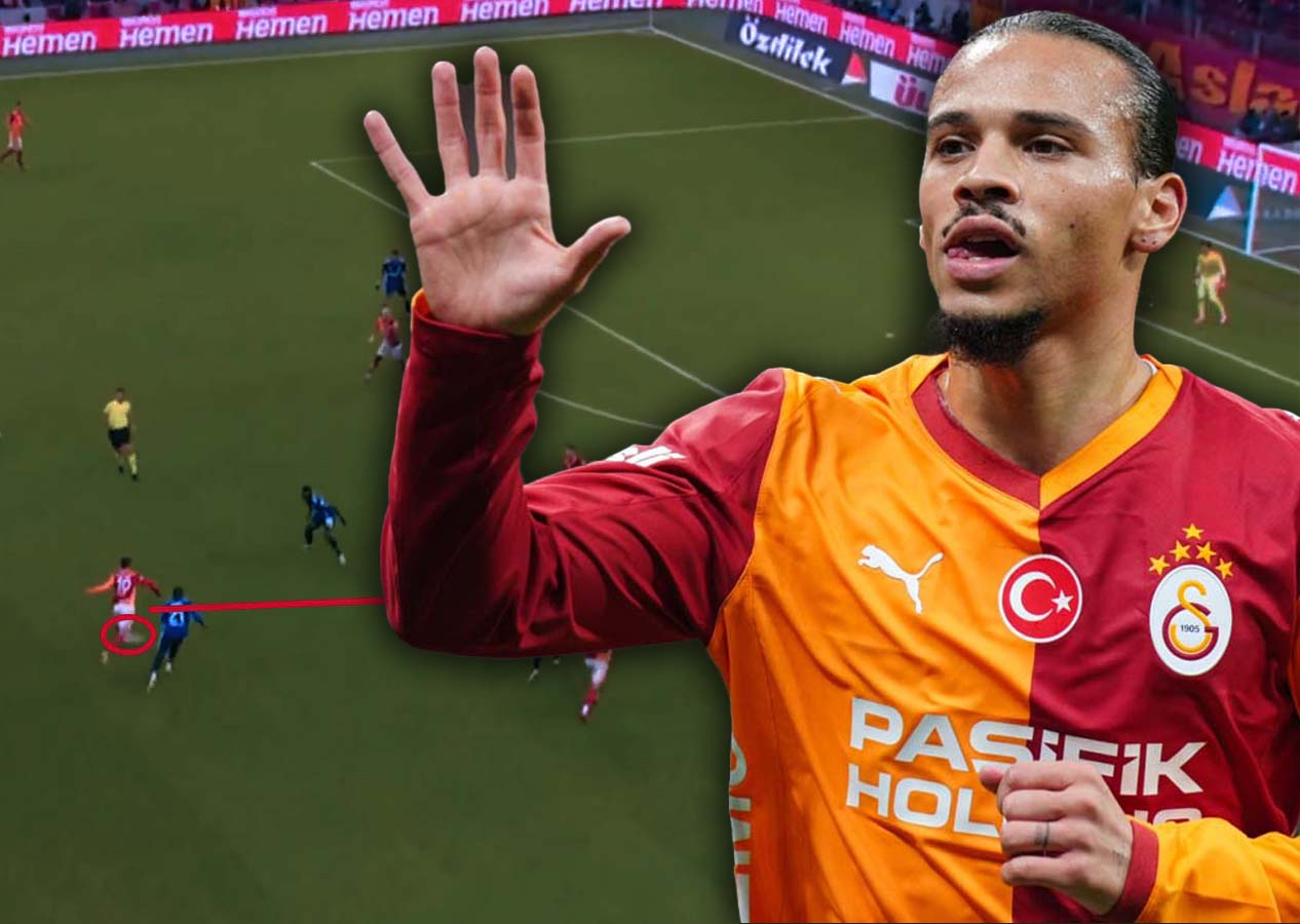 Leroy Sane'den geceye damga vuran hareket! Tüm Türkiye bu olayı konuşuyor: İnanılmazı başardı