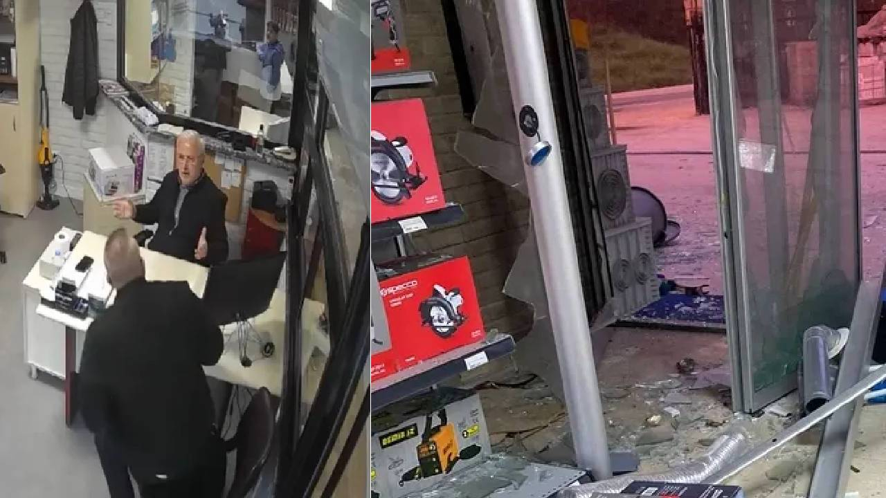 Seni havaya uçuracağız dediler... Oğlunun borcu yüzünden babanın dükkânını patlattılar: Şile'de dehşet anları