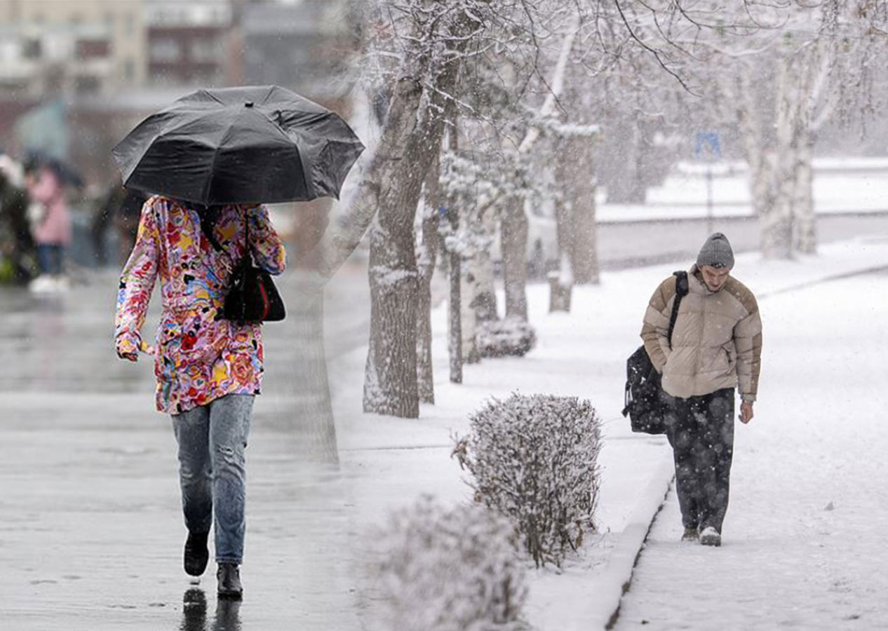 Kar ve yağmur geliyor! Bu illerde yaşayanlar dikkat