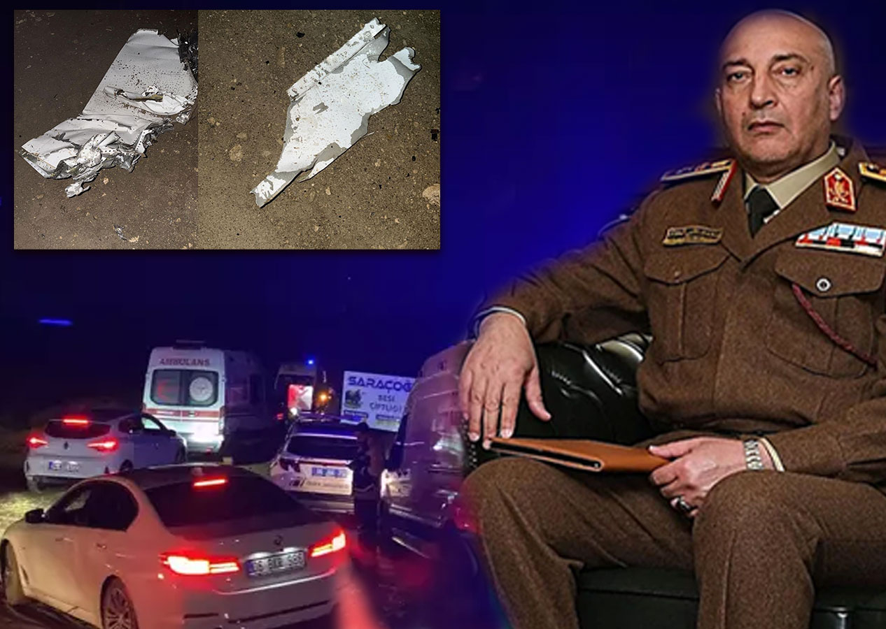 Ankara'da Libya uçağı düştü! Genelkurmay Başkanı da vardı! Enkaza ulaşıldı, uçaktaki tüm isimler