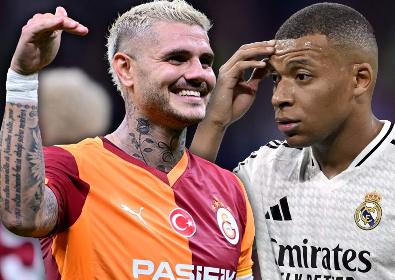Mauro Icardi'den inanılmaz istatistik! Dünyanın en iyileri arasında ilk 10'a girdi: Kylian Mbappe'ye fark attı
