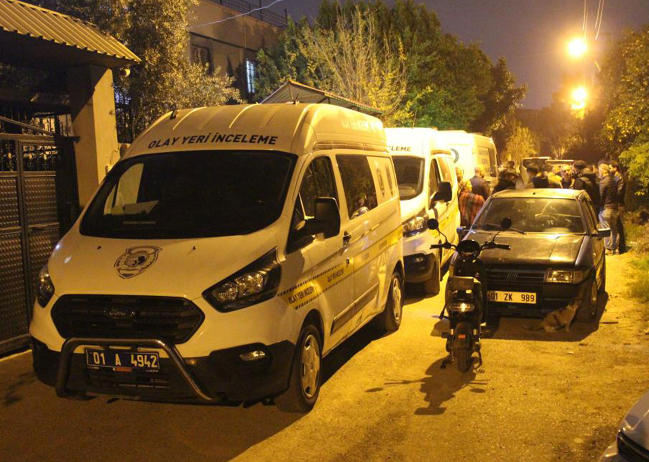 Adana'da aile faciası: İki çocuğunu öldürüp, intihar etti
