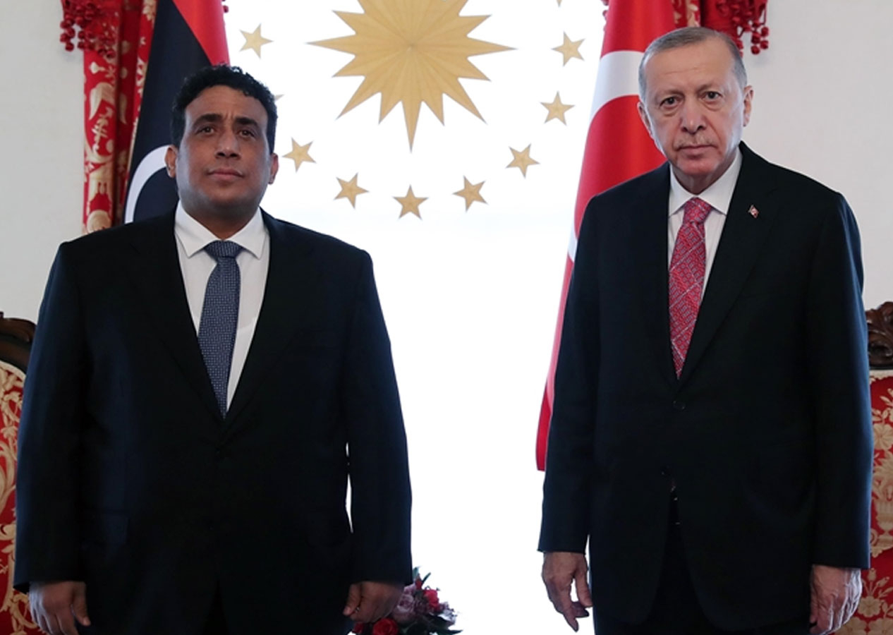 Cumhurbaşkanı Erdoğan, Libya Başkanlık Konseyi Başkanı Menfi ile telefonda görüştü