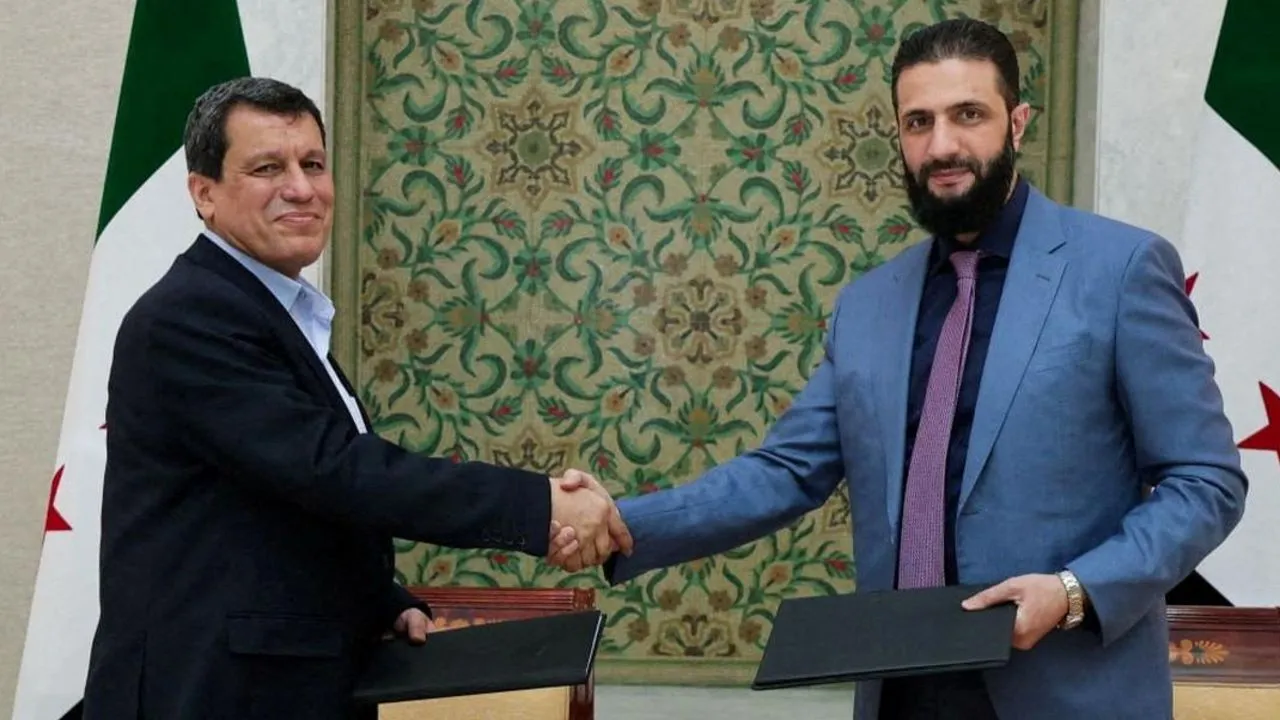 Mazlum Abdi, Ahmed Şara ile görüşmek üzere Şam'a geldi! SDG'nin entegrasyonu masada