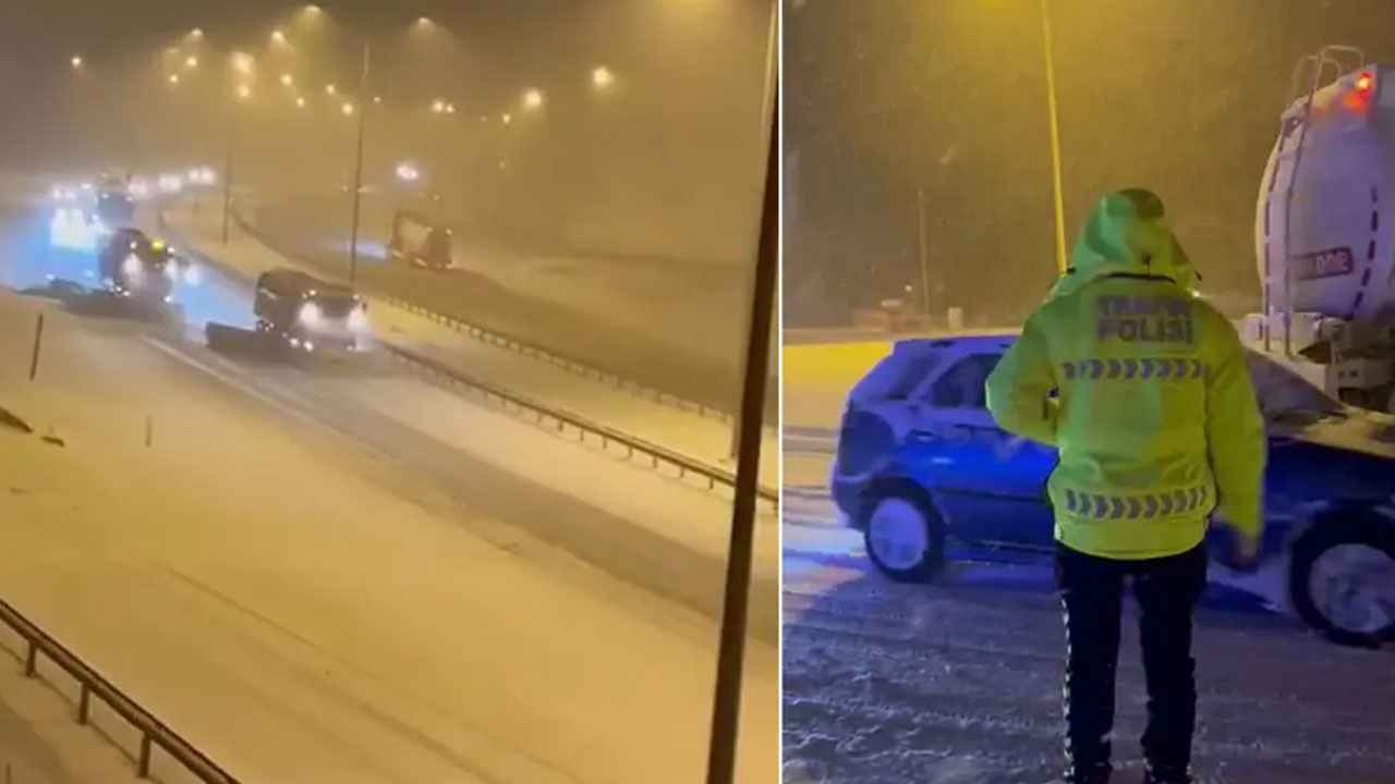 Bolu Dağı'nda ağır tonajlı araçların geçişine izin verilmiyor