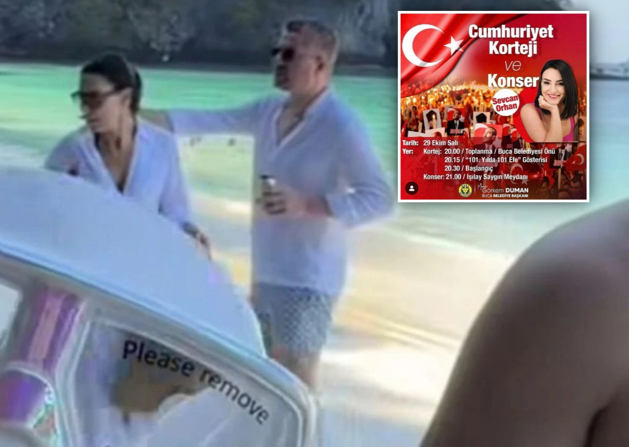 Phuket tatili buzdağının görünen yüzü mü? Buca Belediye Başkanı Görkem Duman, sevgilisi Sevcan Orhan için tarihi yapıyı yıktırdı! Konser detayı şoke etti...