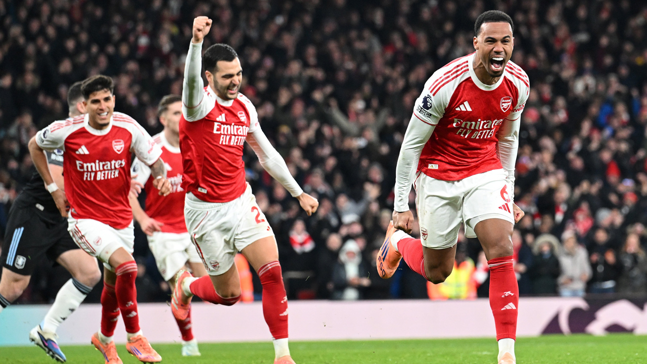 Arsenal'dan Aston Villa karşısında ezici galibiyet! Lider seriyi bitirdi