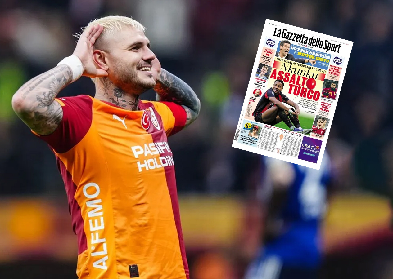 İtalyan basınından Nkunku ve Icardi manşeti