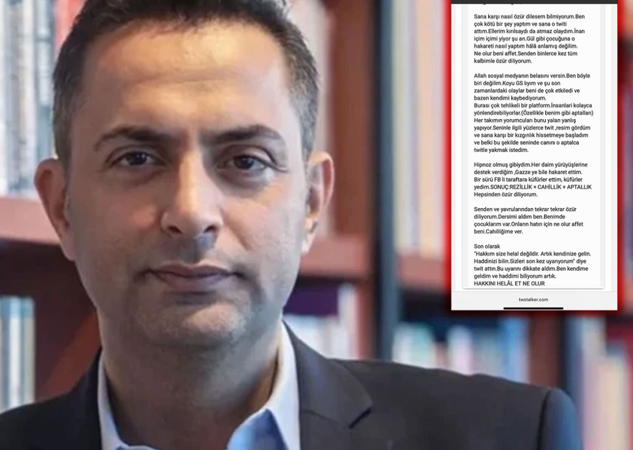 Küfürbaz ortaya çıktı! Murat Ağırel'in ailesini tehdit eden şahıs özür diledi