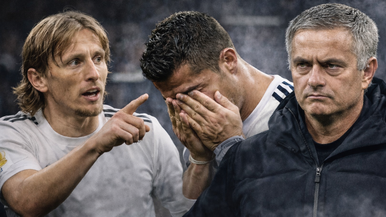 Luka Modric’ten olay itiraf... Mourinho ile Ronaldo arasında neler yaşandı? Soyunma odası detayı