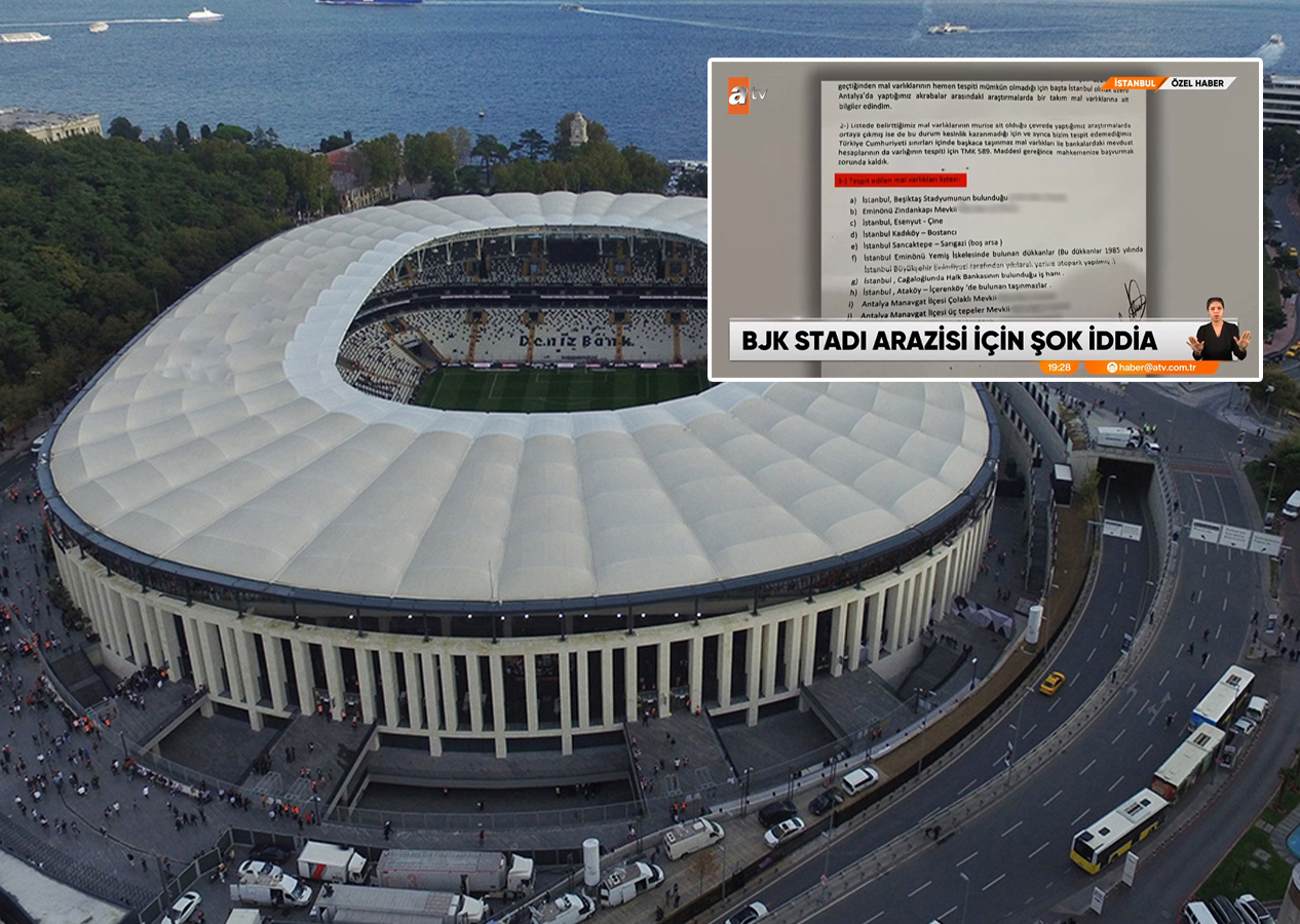 Stadın arazisi benim diye Beşiktaş'a dava açtı