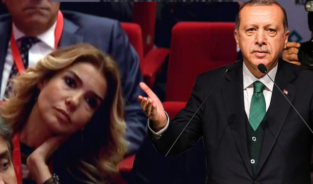 Sırra kadem basan Gülben Ergen,Recep Tayyip Erdoğan'ın katıldığı tanıtımda ortaya çıktı..!