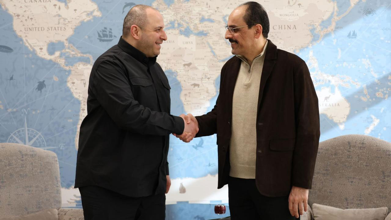 MİT Başkanı İbrahim Kalın, Rustem Umerov ile görüştü