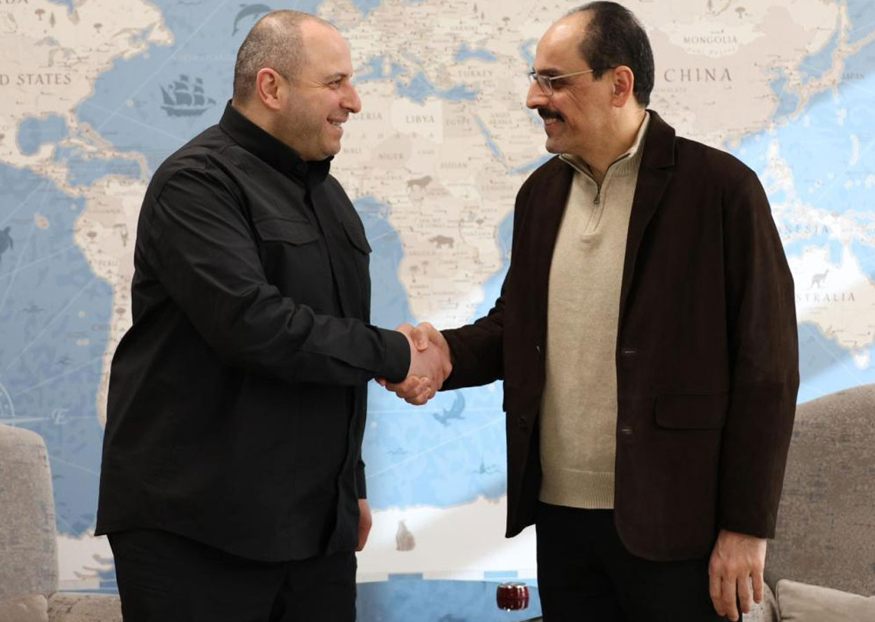 MİT Başkanı İbrahim Kalın, Rustem Umerov ile görüştü