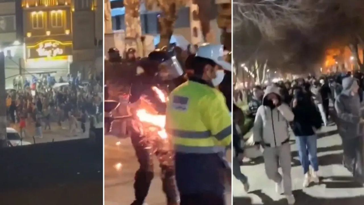 Komşuda kriz derinleşiyor! İran’da sokaklar alev aldı: “Hamaney’e ölüm” sloganları yükseliyor