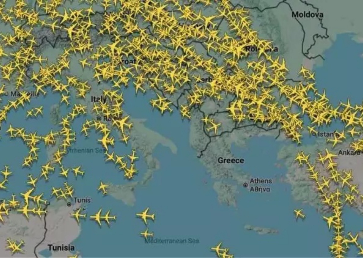 Yunanistan hava sahası alarmda: Teknik arıza nedeniyle uçuşlar durma noktasına geldi