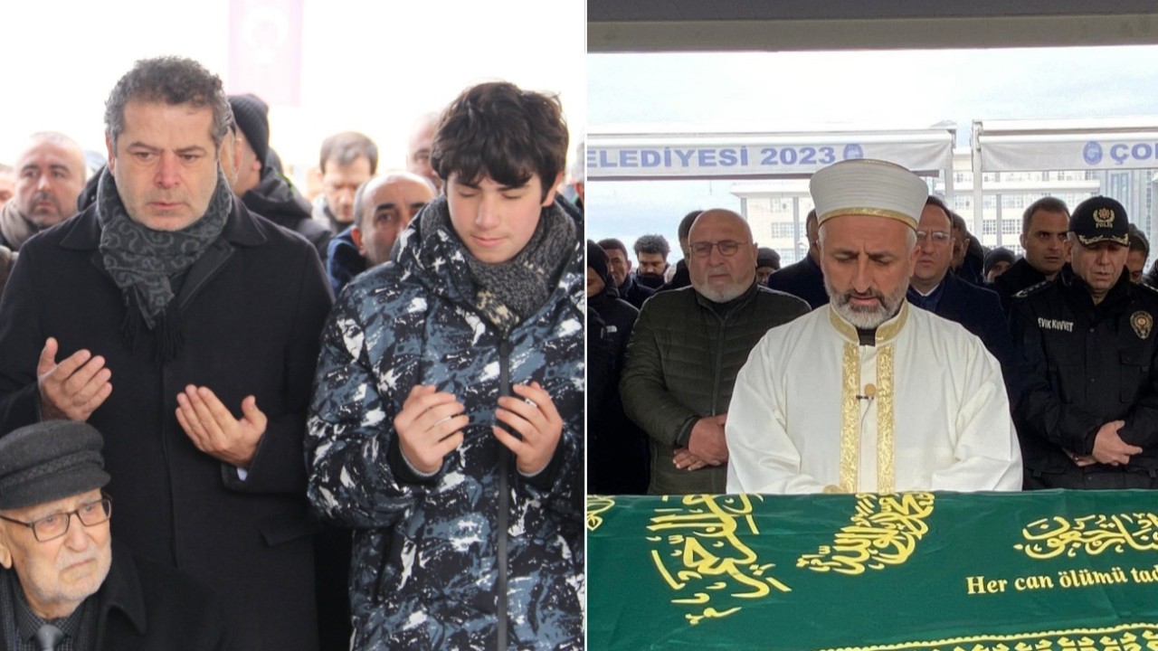 Cüneyt Özdemir’in acı günü: Annesi Hamiyet Özdemir son yolculuğuna uğurlandı