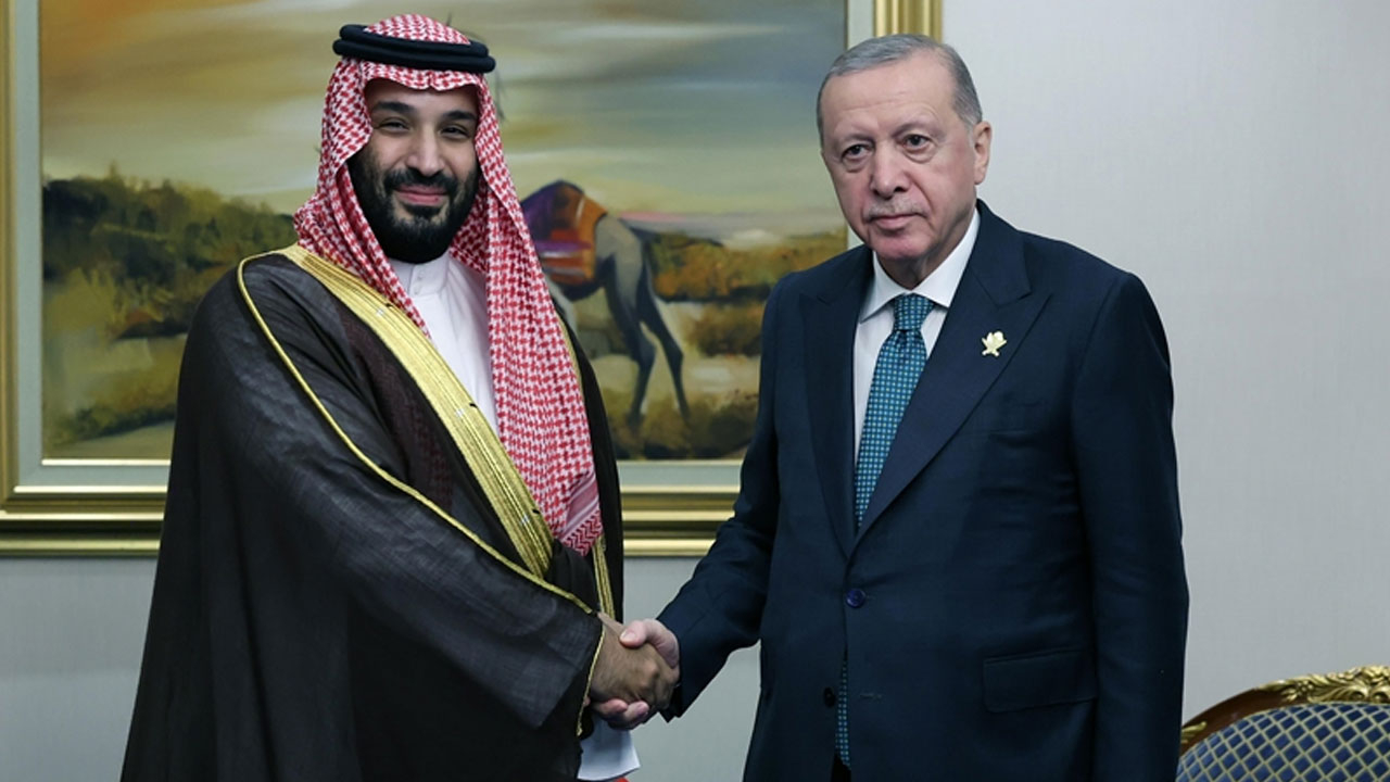 Cumhurbaşkanı Erdoğan, Suudi Arabistan Veliaht Prensi Selman ile görüştü