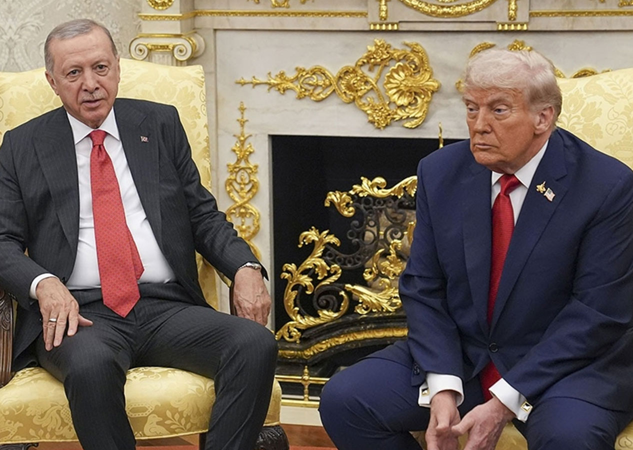 Cumhurbaşkanı Erdoğan ABD Başkanı Trump ile görüştü